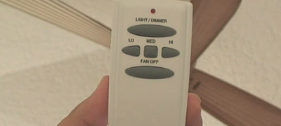 Ceiling Fan Remote & Wall Controls