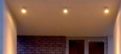 Exterior Ceiling Spotlights