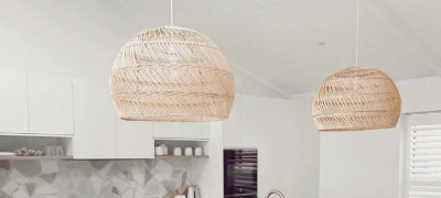 Rattan Pendant Light