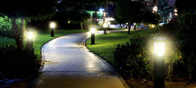 Solar Bollards with Sensor