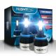 Nighteye H8 H9 H11 LED Headlight Bulbs Replace HID Halogen 72W 9000LM/Set Globes