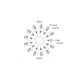 Faily Lights Circle Connector 12-Way - AQF-FL-C12