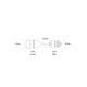 Festoon Lights LED 24V AC/DC 420mm Variable Cable Length Dropper - AQF-D-050
