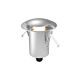 Lumena 4W LED Runway Light Four Way Satin Chrome / Red - AQL-166-A1-X004RDDCQ