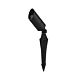 Hydra 12V MR16 Single Adjustable Spike Light Black Brass - AQL-400-B2-M