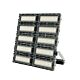 High Power 1000W 90 degree LED Floodlight Black / Cool White - AQL-931-F10004090S