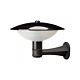 Eden 22W Fluorescent Mushroom Wall Light Black - BZF-104L-BL + S600-BL