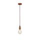 Edison 1 Light Pendant Suspension Copper - CGE-CO