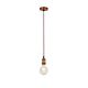 Edison 1 Light Pendant Suspension Copper - CGE-CO