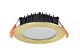 Low Profile 10W LED Dimmable Downlight Gold / Warm White - LDE90-GD