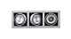 Triple Frame 19.5W LED Silver / Warm White - LDL-GIM3-SI