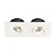 Multiform 16W Dimmable LED Downlight White / Warm White - LDL-TLT-WH + LDL-PLATE2-WH