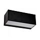 Max Frankie 12W Up/Down Wall Light Black / Warm White - LH2300-BL