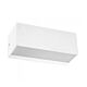 Max Frankie 12W Up/Down Wall Light White / Warm White - LH2300-WH