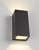 Fenix 12W 240V LED Up/Down Wall Pillar Light Charcoal / Warm White - LH6200-CC