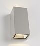 Fenix 12W 240V LED Up/Down Wall Pillar Light Silver / Warm White - LH6200-SI