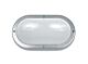 Plain Trim 10W LED Bulkhead Stainless Steel / Warm White - LJL6001-SS