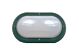 Plain Trim 18W Fluorescent Bulkhead Green - LJF6001-GN