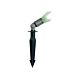 Spike Light 1.5W LED 12V AC / DC Black / Green - LLED7010GN