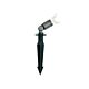 Spike Light 1.5W LED 12V AC / DC Black / Warm White - LLED7010WW