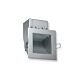 Square Recessed 4W LED Deflector Light Silver / Warm White - LRD76-SI