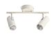 Xanthi High Power 10W LED Twin Spotlight White / Warm White - LSLX-B2-WH
