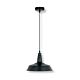 Small Industry Pendant Black - MS9250-BL