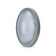 Columbus 8W LED Oval Bunker Silver / Warm White - LK2300 + LK2310-SI
