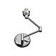 Swing Arm Traditional Wall Light Chrome - PD35-CH
