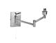 Swing Arm Traditional Wall Light Chrome - PD8163-CH