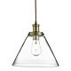 Clifford Pendant Light Antique Brass - QH3228-AB
