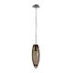 Tear Drop Euro Glass Pendant Black - QH4097-BL