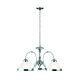 Logan 3 Light Chandelier Satin Chrome - R1043-3P-SC