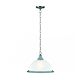 Logan Single Pendant Light Satin Chrome - R1044-1P-SC