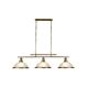 Sylvia Decorative 3 Light Pendant Antique Brass - R2683-AB