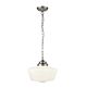 Agatha IP44 Pendant Light Satin Chrome - R8071-1P-SC