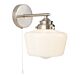 Agatha IP44 Wall Light Satin Chrome - R8708-1B-SC