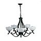 Ignacia 5 Light Chandelier Dark Brown - R8735-5P-DB