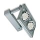 Double RL111 Gimble Frame Spotlight Silver - SR2-SI