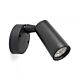 Double Insulated GU10 Single Spotlight Black - SY-P1-BL