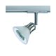 Glass Shade GU10 Track Spotlight Satin Chrome - TE101-SC