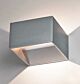 Metal Cube 5W LED Wall Light Silver / Warm White - WL167-SI