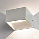 Metal Cube 5W LED Wall Light White / Warm White - WL167-WH
