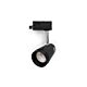 Single Circuit 3 Wire 10W LED Dimmable Track Light Black / Cool White - AT1107/BLK/CW