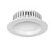 AT9012 Round 12W Dimmable Fire Rated LED Downlight White Frame / Warm White - 11434