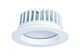 AT9023 Round 9W Dimmable LED Downlight White Frame / Cool White - 12543