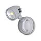 Single Head 11W LED Exterior Spotlight Silver / Daylight - AT9130/SIL