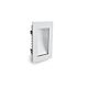 Rectangular Recessed 3W LED Steplight - White Frame / Warm White - AT9501/WH/WW/C