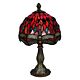 Red Dragonfly Tiffany Table Lamp Small - T-280-08