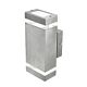 Entasis Up/Down Wall Pillar Spot Light Stainless Steel - 17942/16